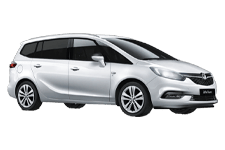 Car Hire King's Lynn - Vauxhall Zafira 7-Seater - Minibus hire King's lynn